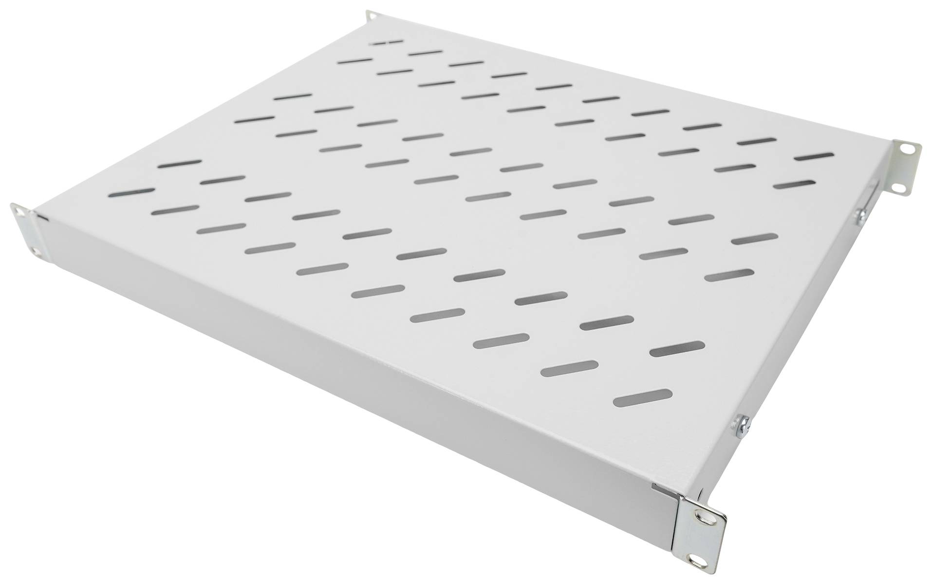 Digitus DN-97644 19 pouces Plaque de sol 1 UH rails de fixation variables adapté à une baie de profondeur: 600 mm gris