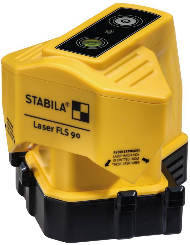 Stabila FLS 90, 3-pcs Laser de sol Portée (max.): 15 m