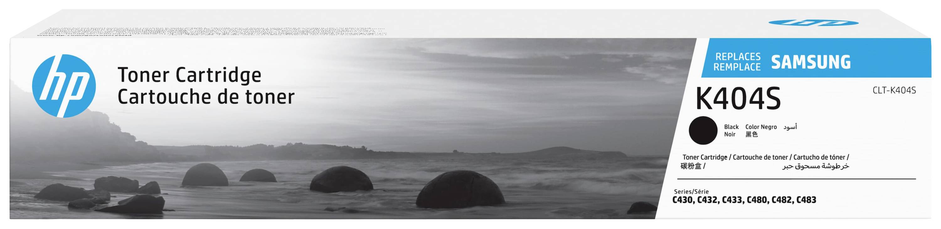 Cassette de toner d'origine HP CLT-K404S noir