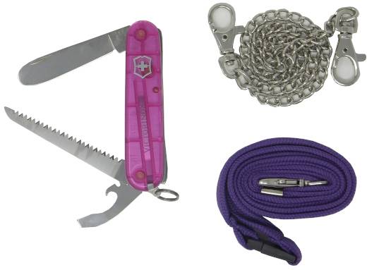 Victorinox 0.2373.T5 Couteau suisse Nombre de fonctions 9 rose (transparent)