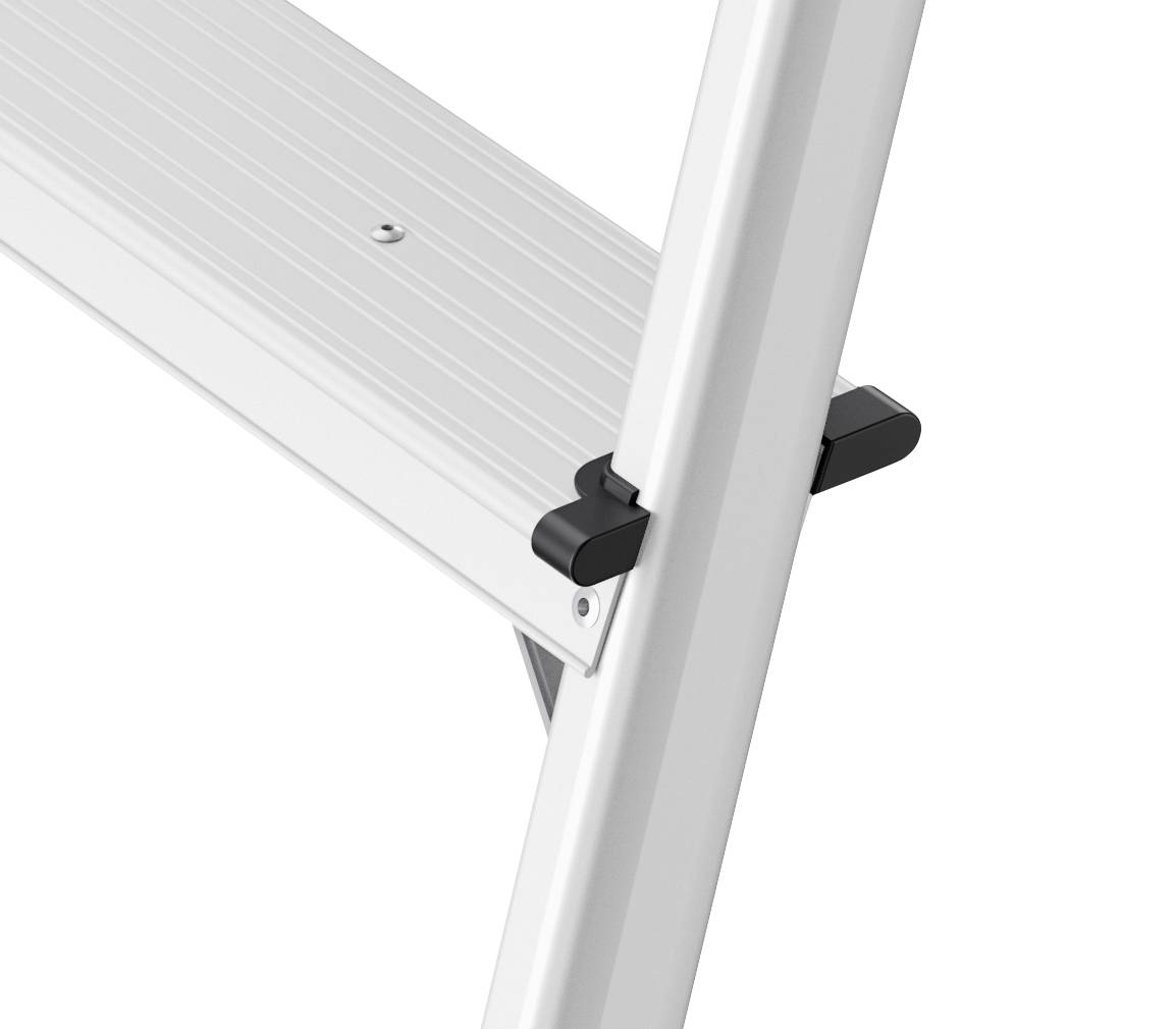 Marche-pied pliant en aluminium L90 Hailo 4442-701 Hauteur de travail (max.) (détails) 2.15 m