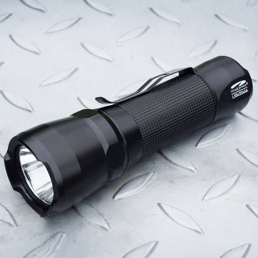 LiteXpress LX0435AAA LED Taschenlampe batteriebetrieben 420 lm 70 h 220 g