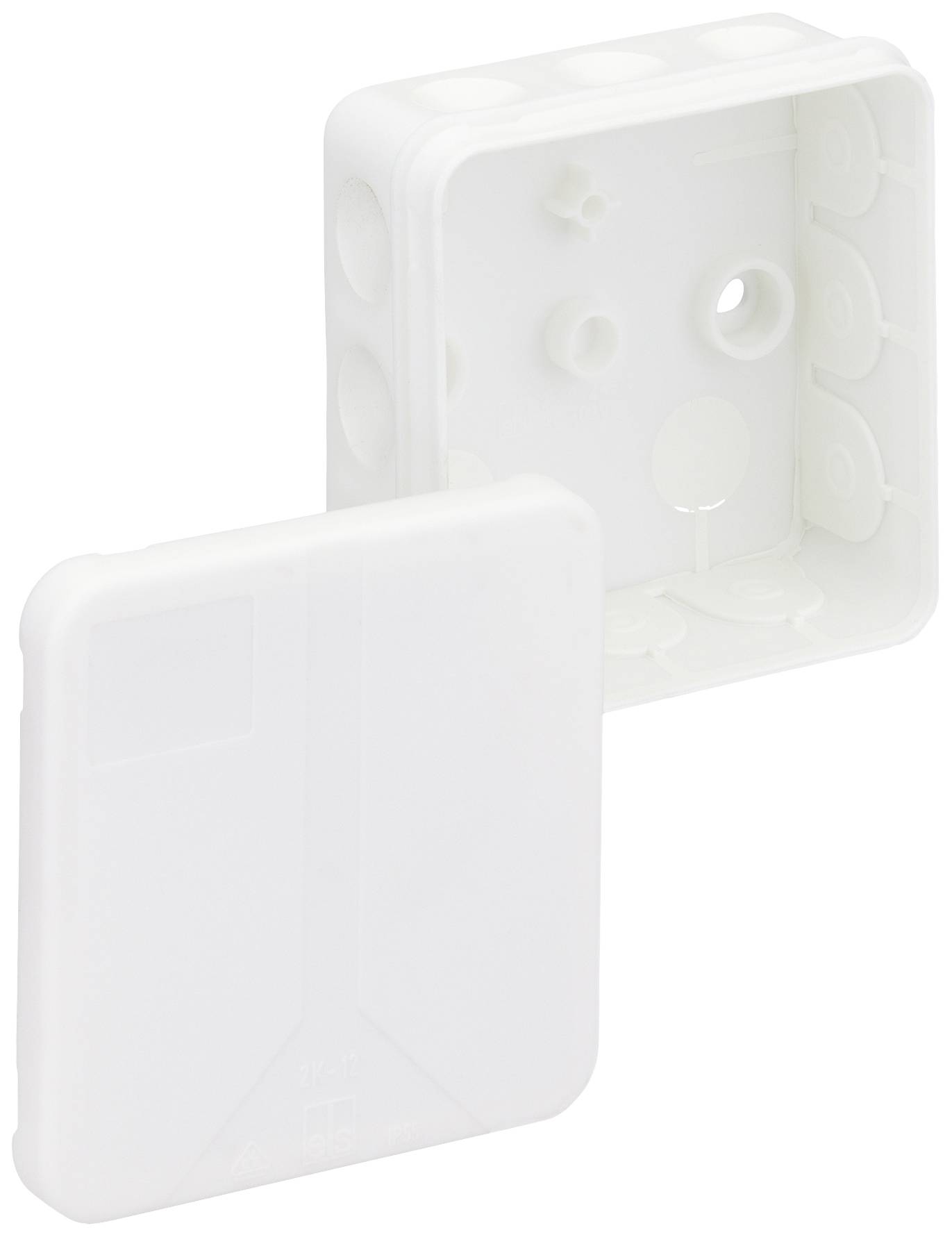 Boîte de raccordement Spelsberg 34461201 (L x l x H) 85 x 85 x 37 mm blanc IP55