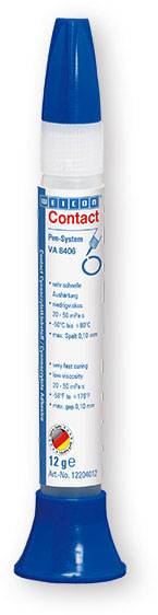 Un stick de colle bleu de 'Weicon Contact', idéal pour des applications précises. Contient 12 g de colle, adapté à de nombreux matériaux.