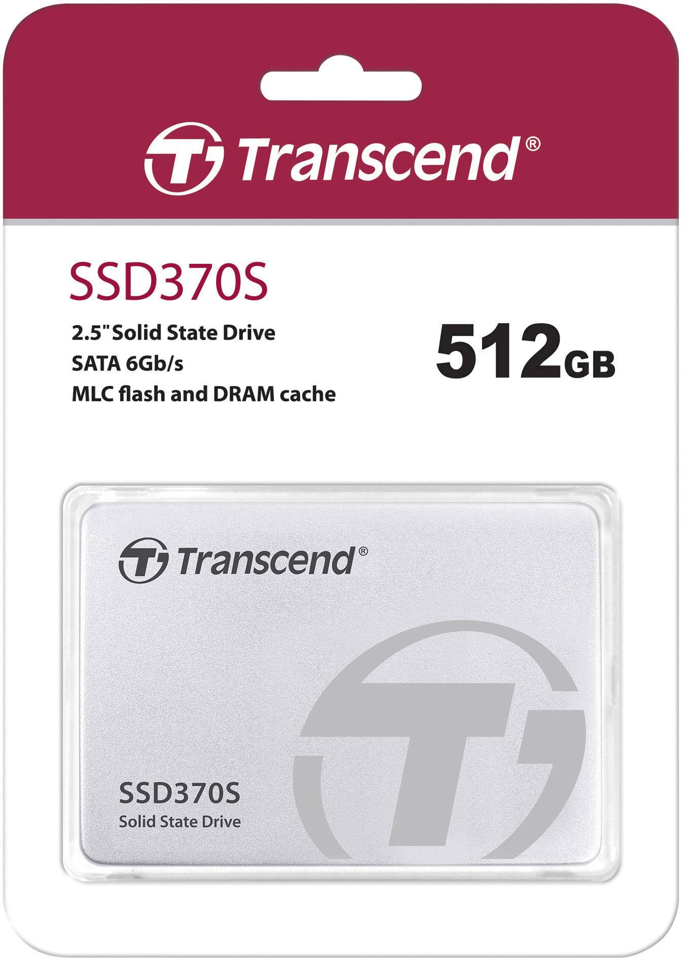 SSD interne 6.35 cm (2.5") Transcend SSD370S 512 GB
