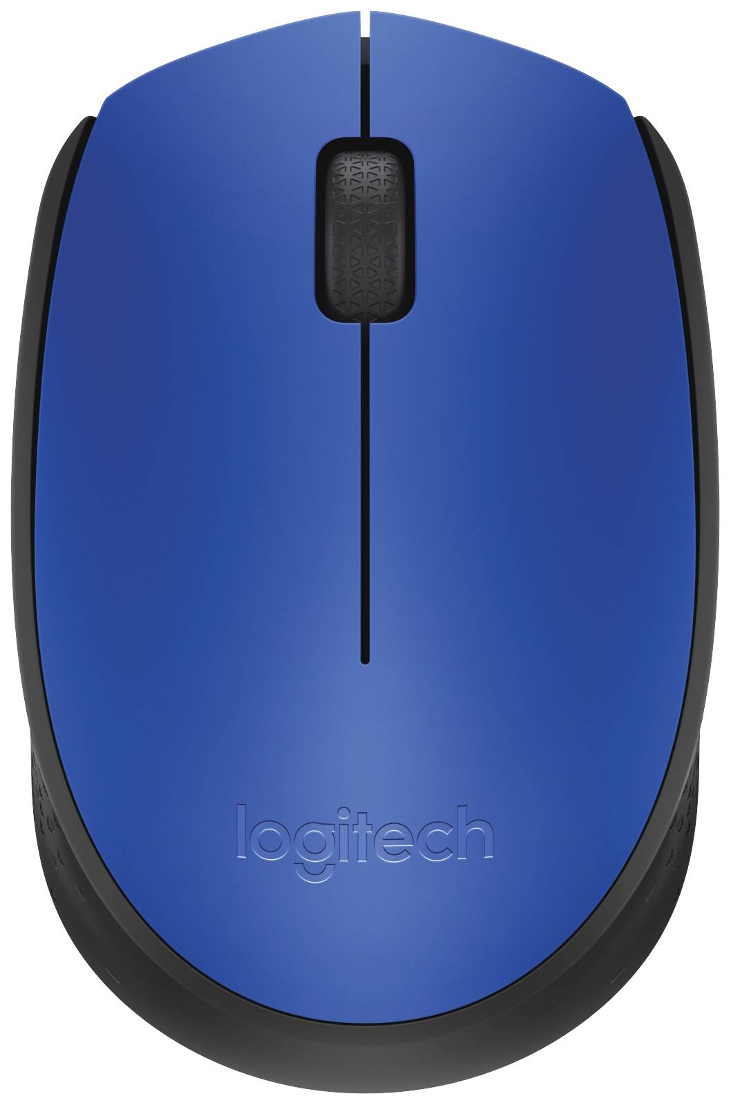 Souris optique Logitech M171 bleu, noir