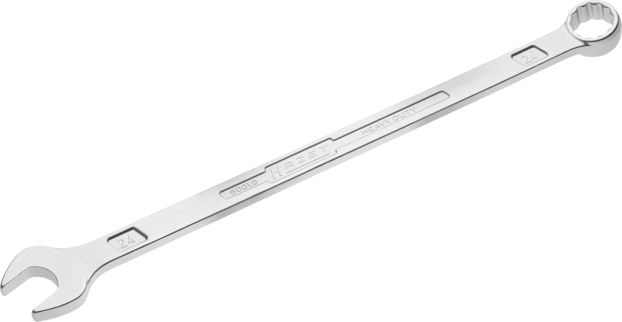 Une clé à molette en argent avec une extrémité à anneau et à fourche, adaptée aux travaux manuels.