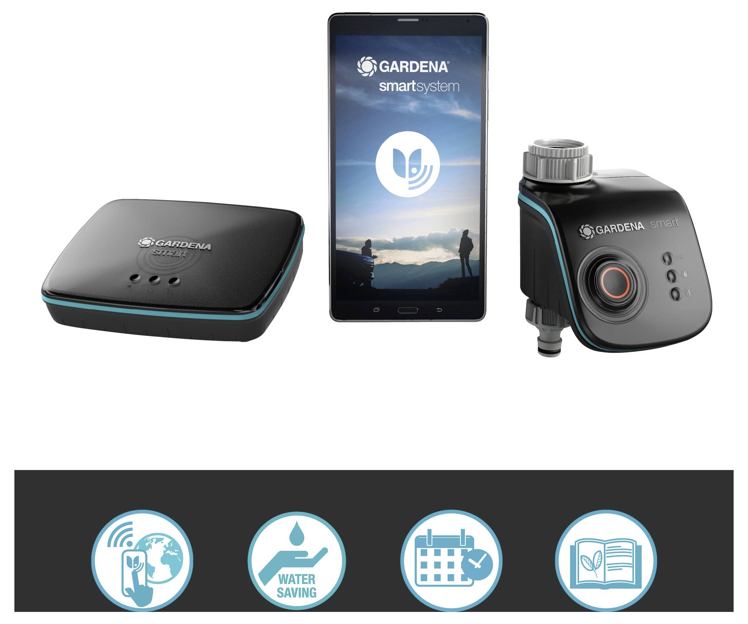 Set Smart Water Control Gardena smartsystem