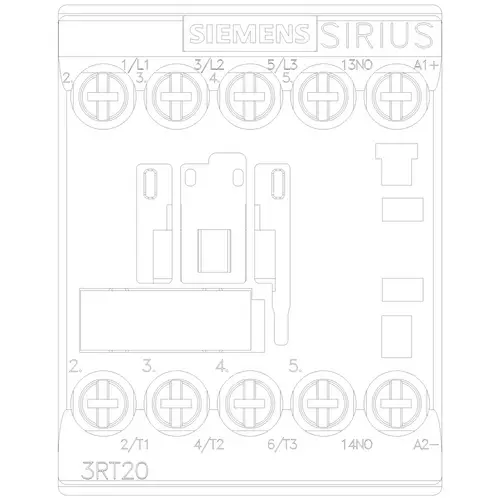 Siemens 3RT2018-1BB41 Contacteur 3 NO (T) 7.5 kW 24 V/DC 16 A avec contact auxiliaire 1 pc(s) Siemens 3RT2018-1BB41 Contacteur 3 NO (T) 7.5 kW 24 V/DC 16 A avec contact auxiliaire 1 pc(s)