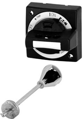 Image en noir et blanc d'un interrupteur avec une clé amovible. L'interrupteur a une position 'ON' et 'OFF'. La clé est située en dessous.