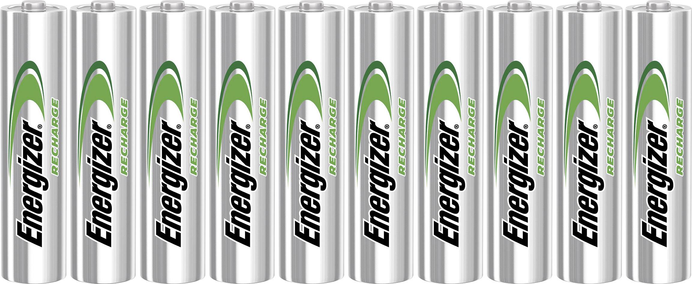 Pile rechargeable LR3 (AAA) NiMH Energizer Power Plus HR03 E300626400 700 mAh 1.2 V 10 pc(s)
