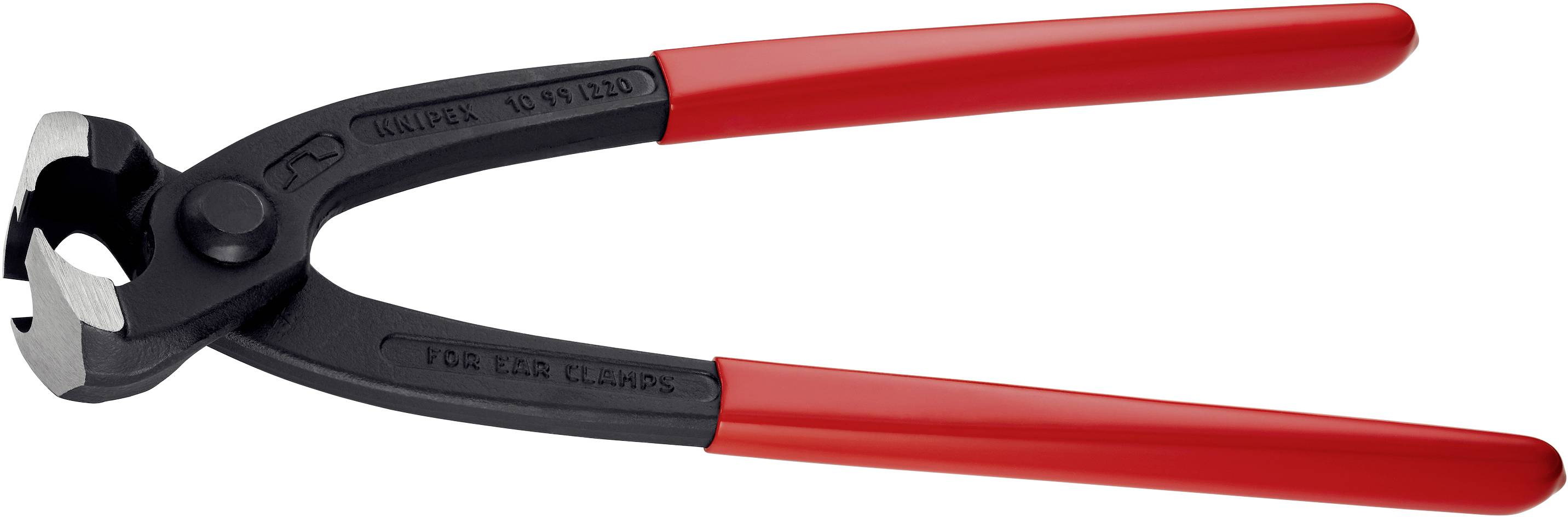 Pince pour collier de serrage à oreille atramentisée noir 220 mm Knipex 10 99 I220