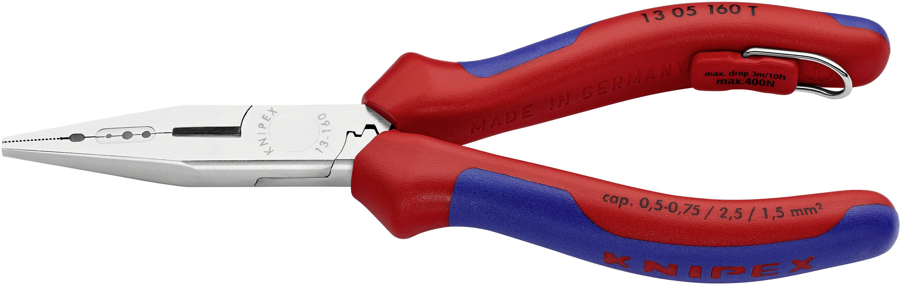 Pince à dénuder chromée 160 mm Knipex 13 05 160 T