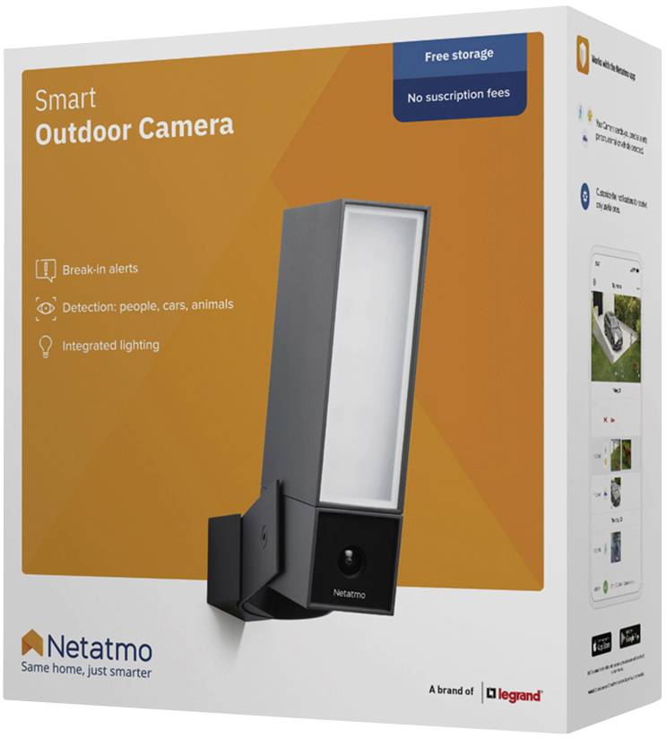Caméra de surveillance Netatmo Presence NOC01-DE Wi-Fi IP 1920 x 1080 pixels