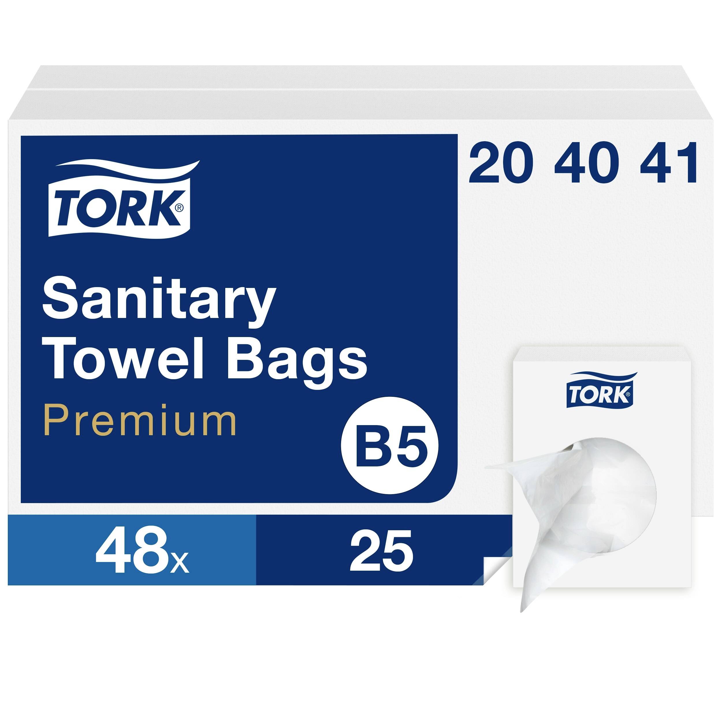 TORK 204041 Sac hygiénique blanc 1200 pc(s)