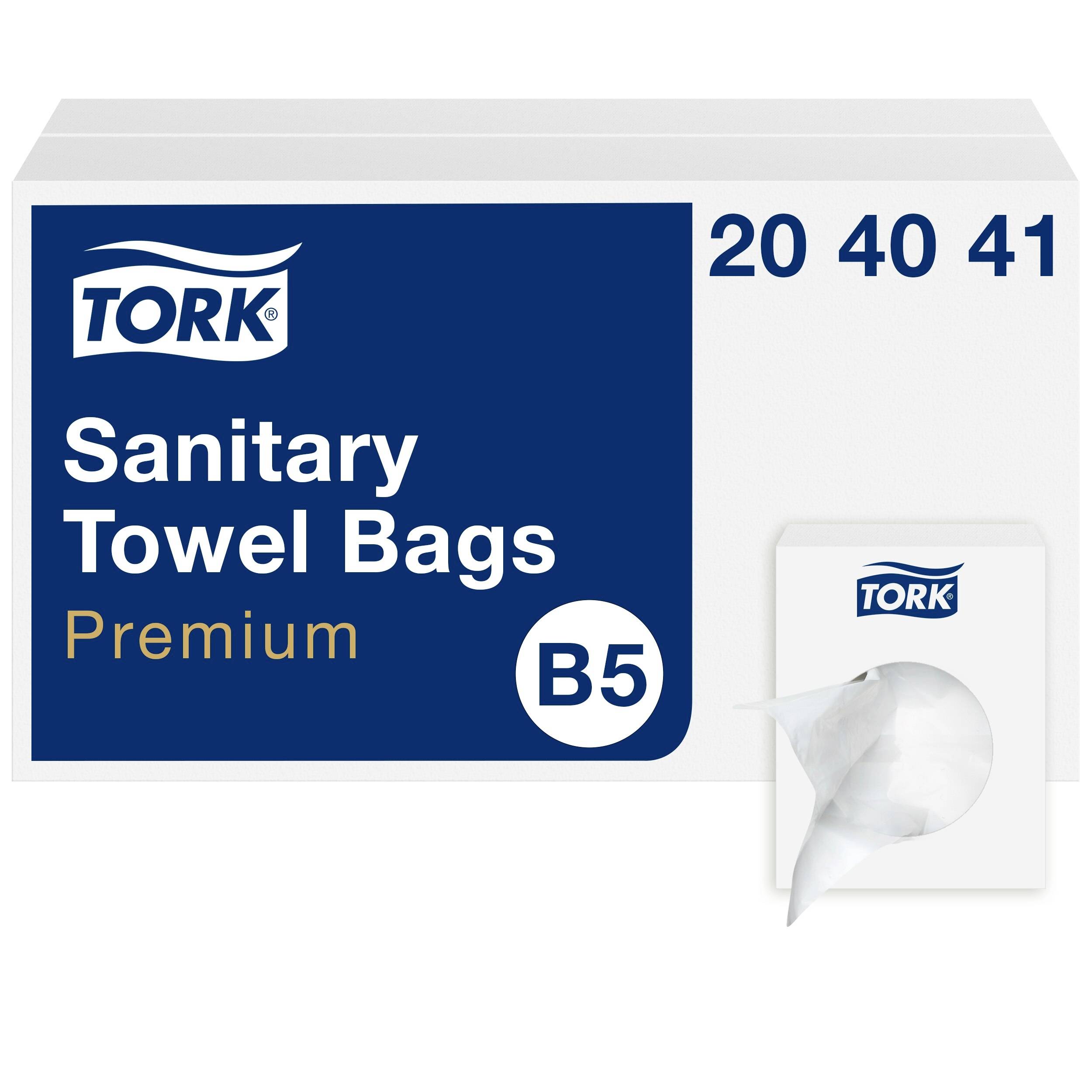 TORK 204041 Sac hygiénique blanc 1200 pc(s)
