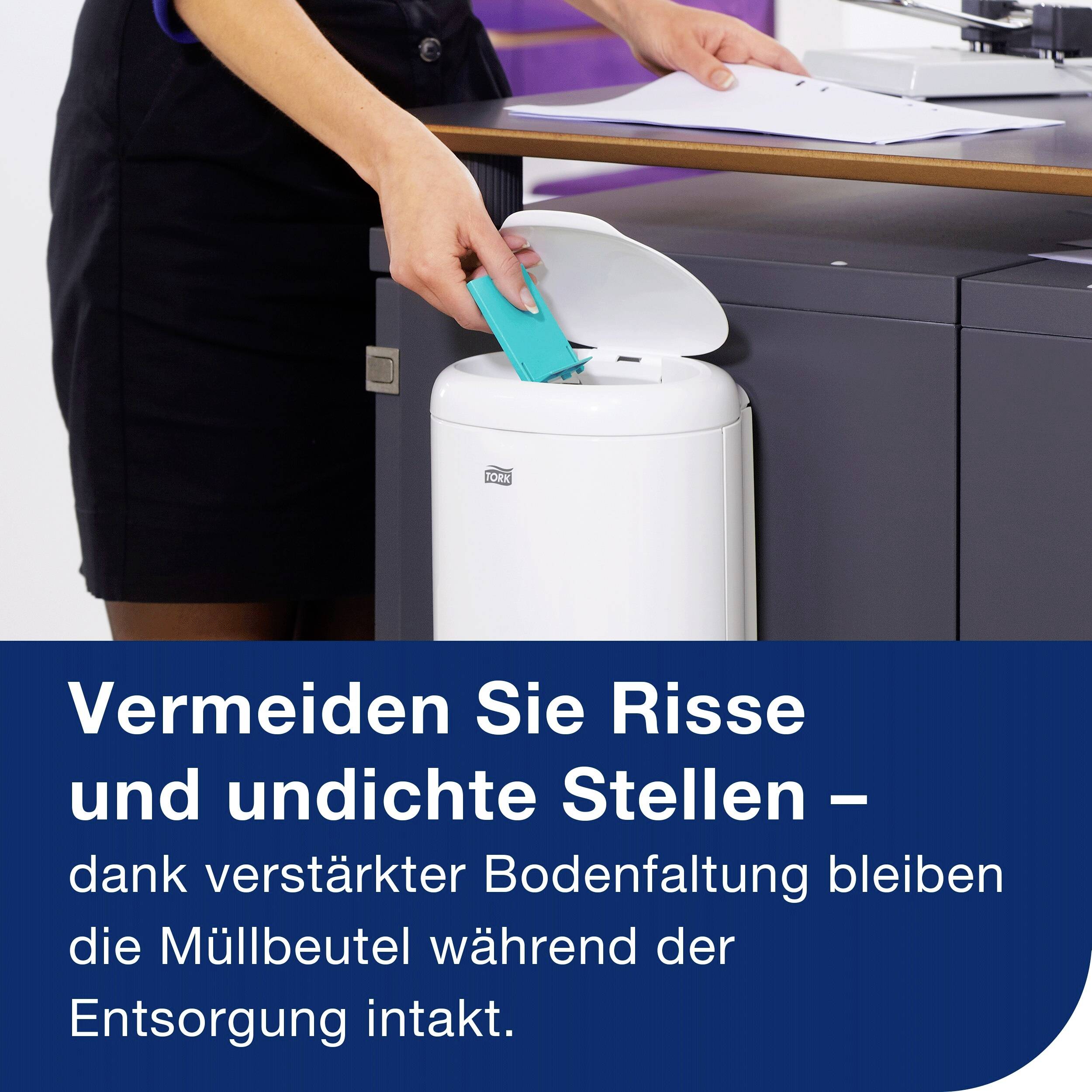 TORK Advanced 204040 Sac poubelle 5 l plastique noir 1000 pc(s)