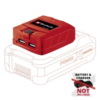 Einhell TC-CP 18 Li USB-Solo 4514120 Adaptateur de batterie Einhell TC-CP 18 Li USB-Solo 4514120 Adaptateur de batterie