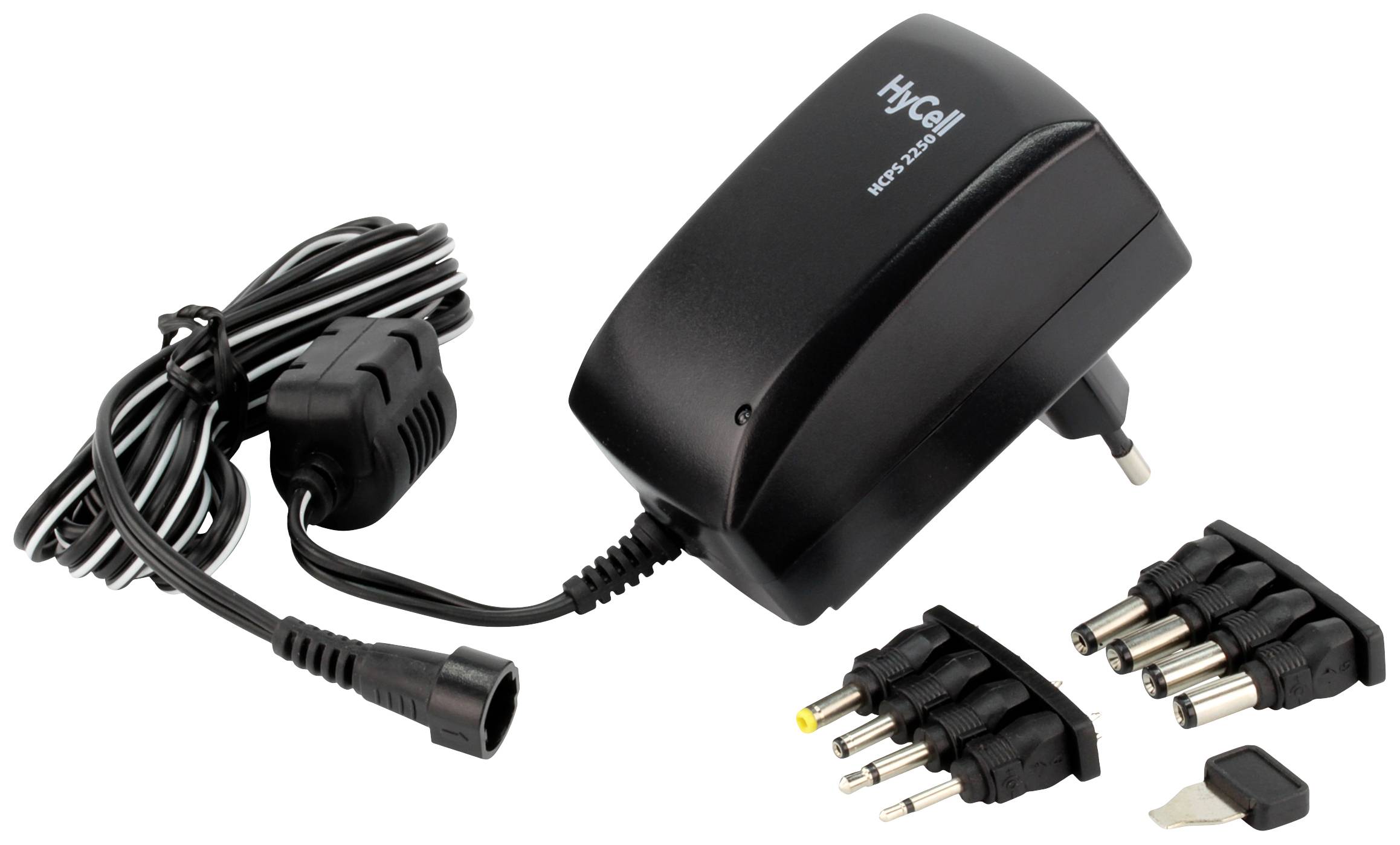 Bloc d'alimentation réglable HyCell 1201-0009 3 V/DC, 4.5 V/DC, 5 V/DC, 6 V/DC, 7.5 V/DC, 9 V/DC, 12 V/DC 2250 mA 27 W