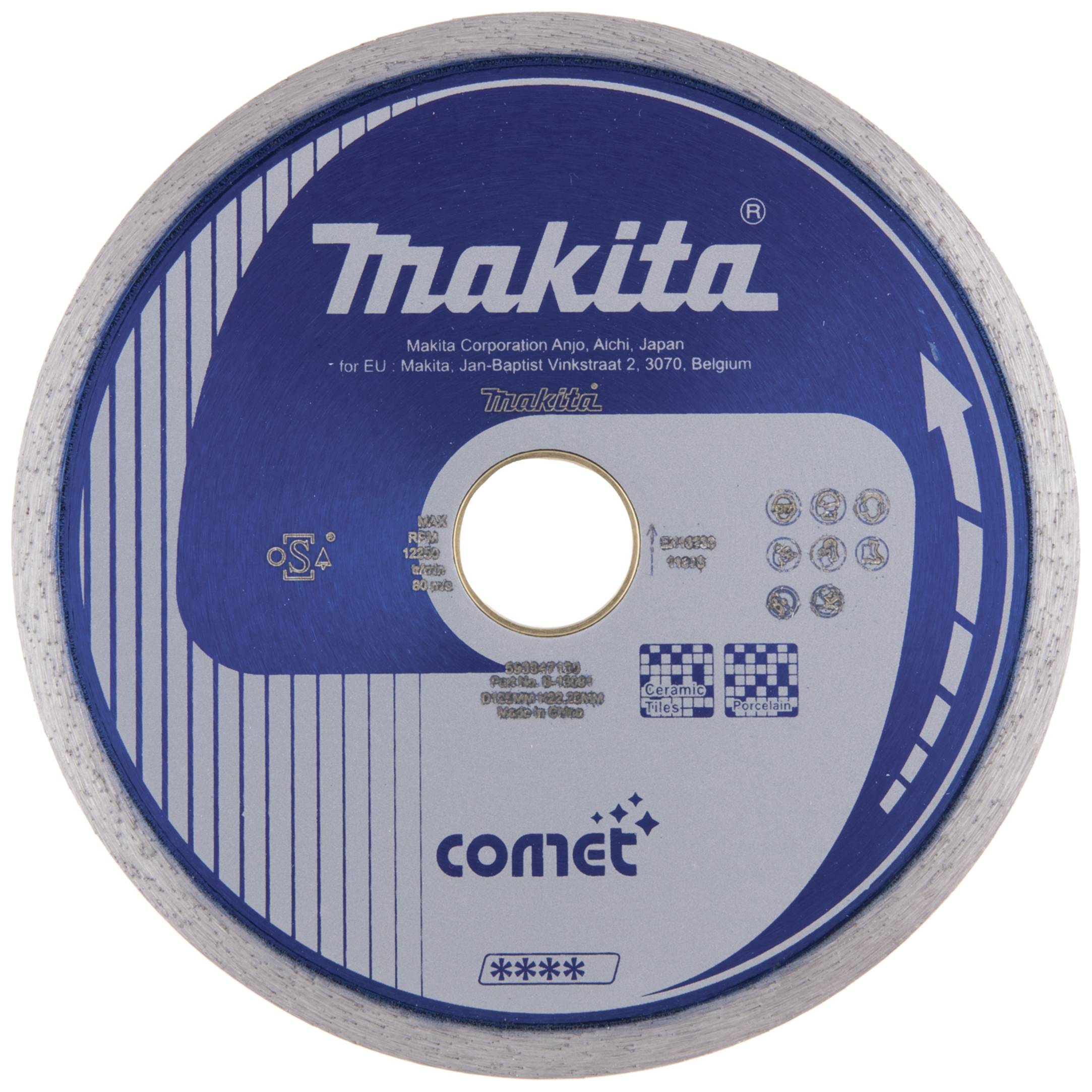 Makita B-13091 COMET Disque à tronçonner diamanté Diamètre 125 mm 1 pc(s)