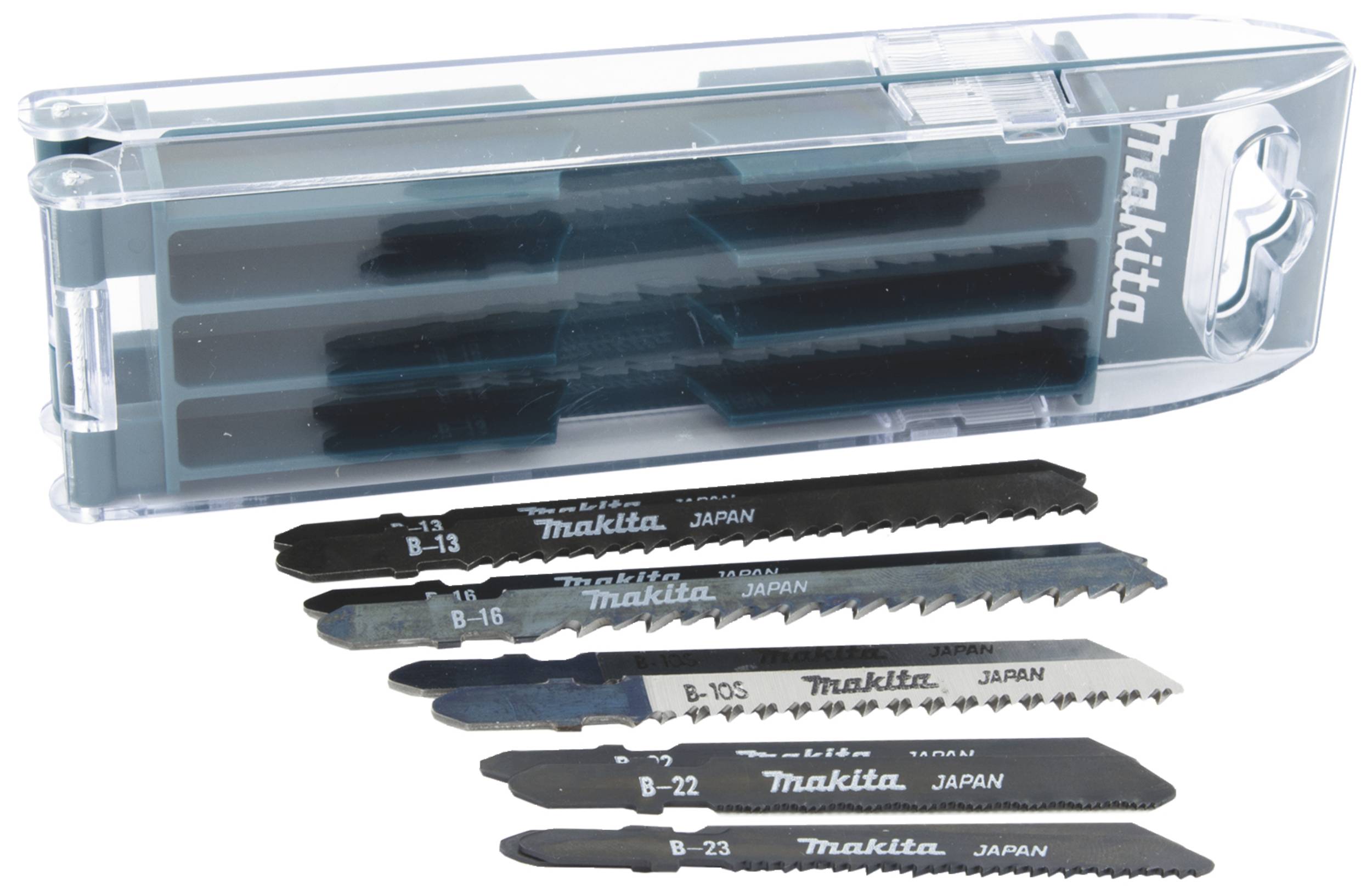 Makita B-44410 Set de lames pour scie sauteuse, 10 pièces. 1 set
