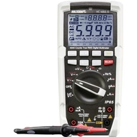 Multimètre VOLTCRAFT VC-460 E numérique protégé contre les projections d'eau (IP65) CAT III 1000 V, CAT IV 600 V Affichage Multimètre VOLTCRAFT VC-460 E numérique protégé contre les projections d'eau (IP65) CAT III 1000 V, CAT IV 600 V Affichage