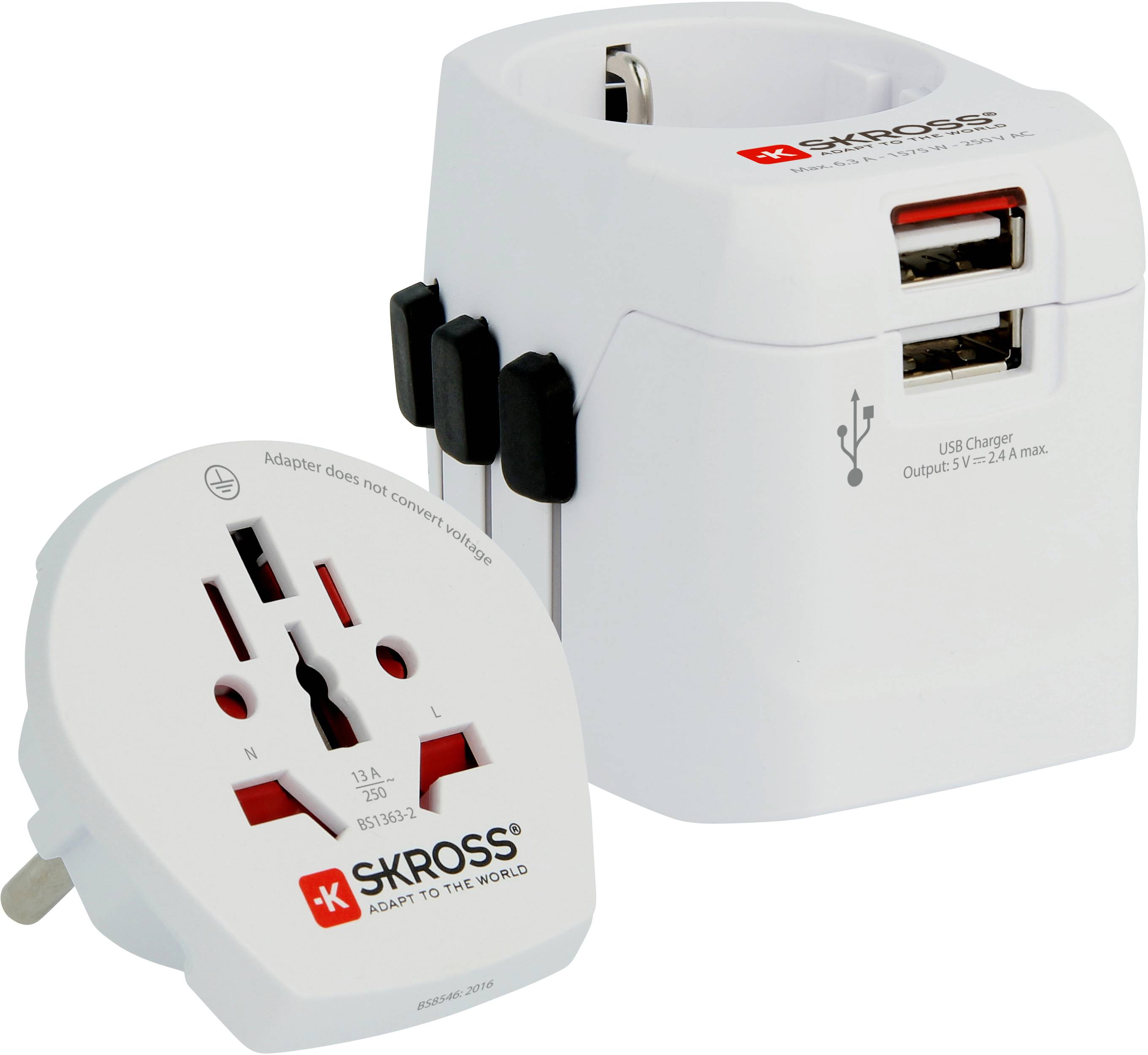 Adaptateur de voyage Skross 1302550