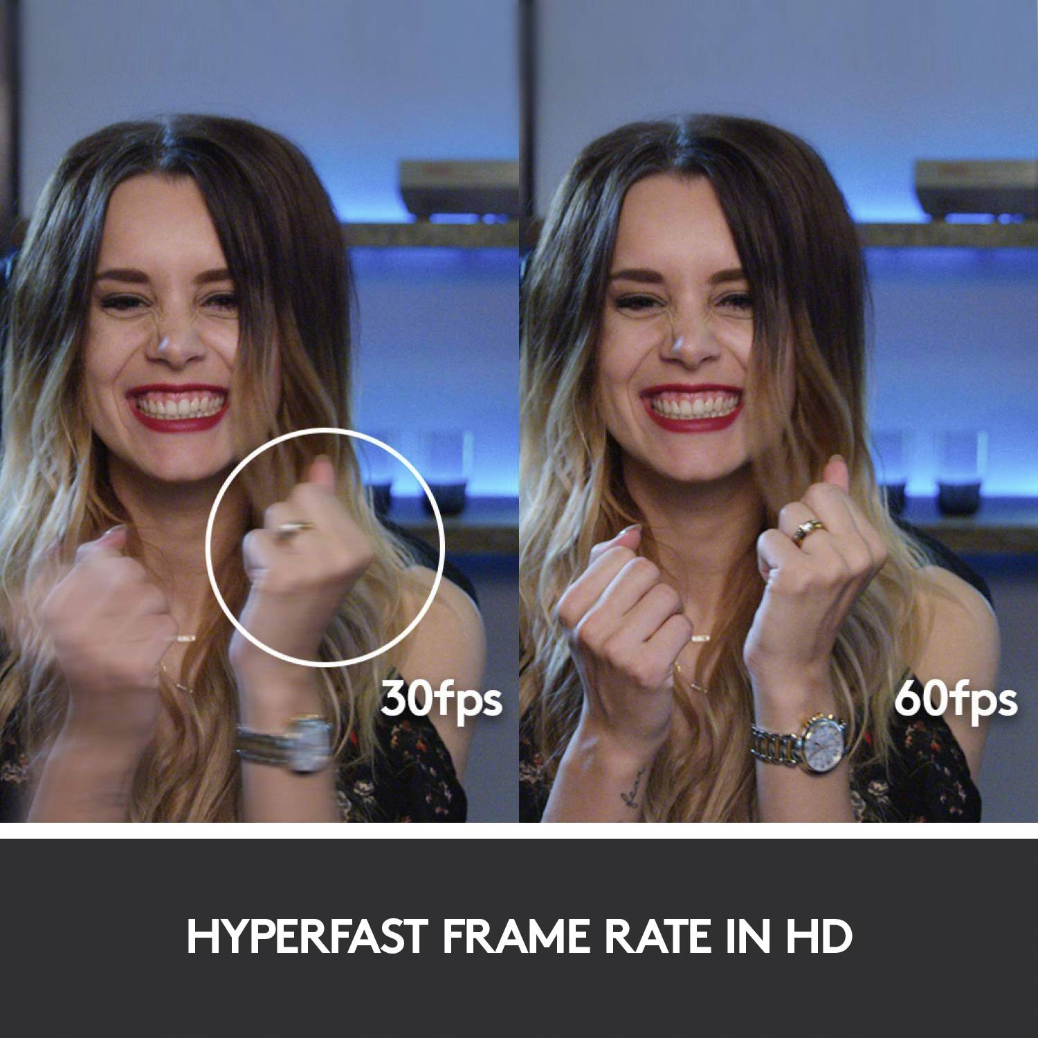 Webcam Full HD 1920 x 1080 Pixel Logitech C922 Pro Stream pied de support, support à pince