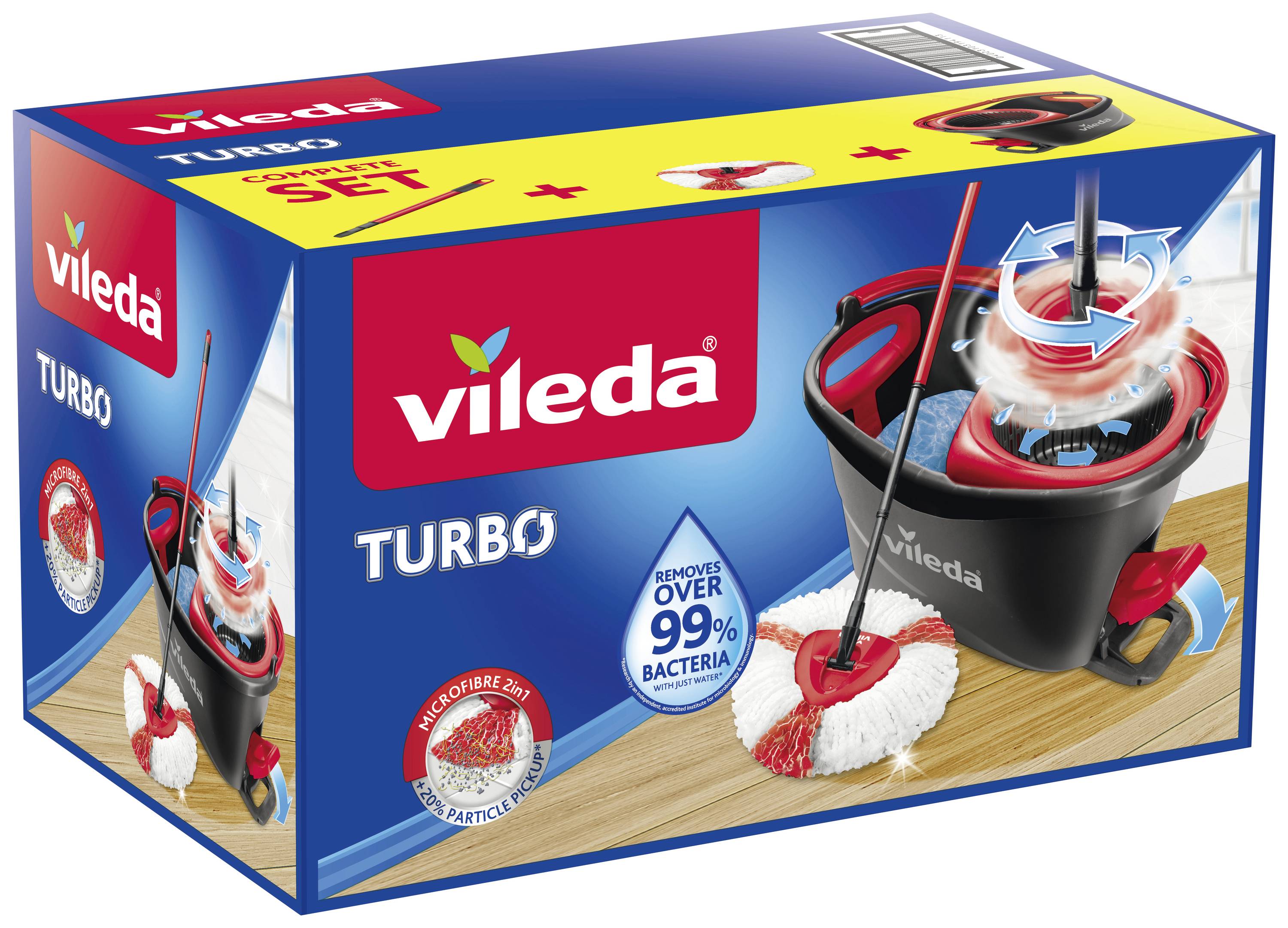 Vileda 146590 Turbo EasyWring & Clean Set d'époussetage 1 pc(s)