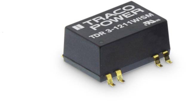 TracoPower TDR 3-1213WISM Convertisseur CC/CC pour circuits imprimés 12 V/DC 15 V/DC 200 mA 3 W Nbr. de sorties: 1 x Contenu