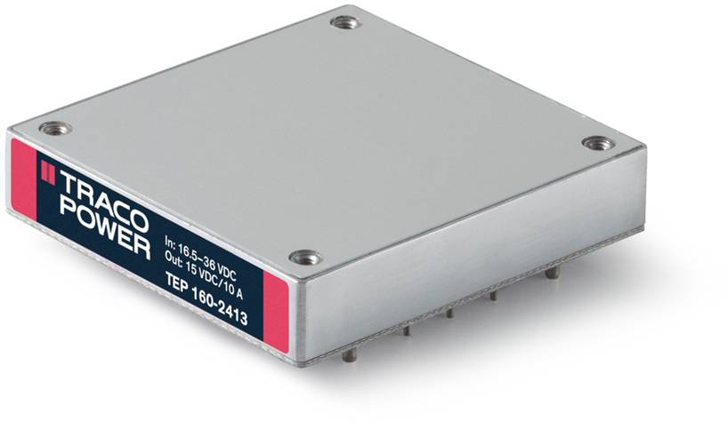 TracoPower TEP 160-4815 Convertisseur CC/CC pour circuits imprimés 48 V/DC 24 V/DC 6.5 A 160 W Nbr. de sorties: 1 x Contenu