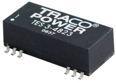 TracoPower TES 3-2423 Convertisseur CC/CC CMS 24 V/DC 15 V/DC, -15 V/DC 100 mA 3 W Nbr. de sorties: 2 x Contenu 1 pc(s)