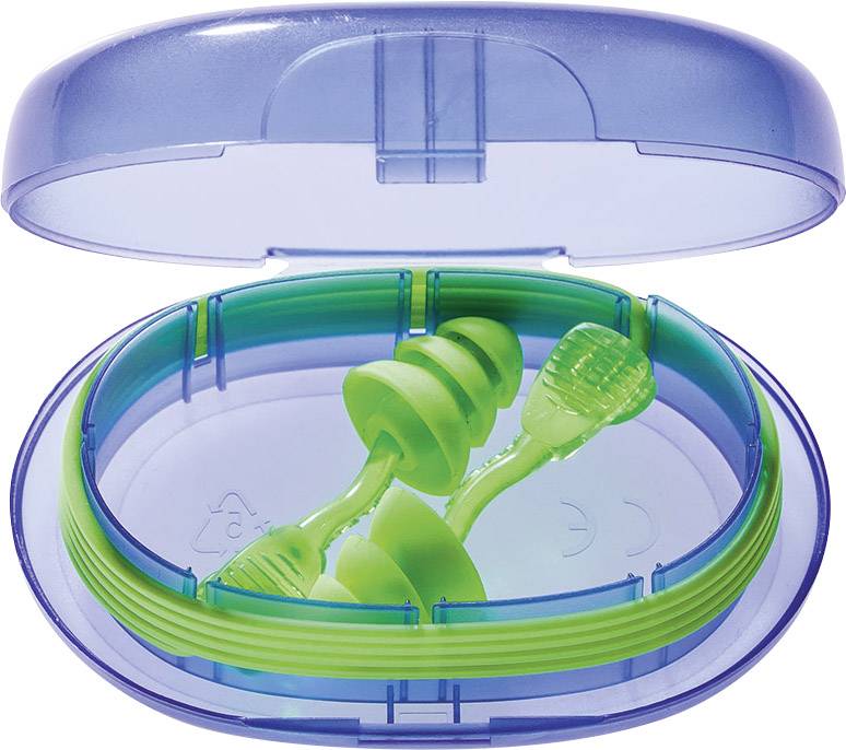 Bouchons d'oreille 33 dB Moldex Twisters Trio Cord 645101 1 paire