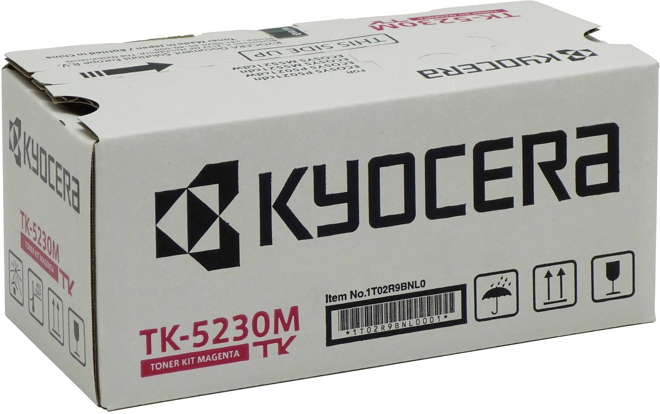 Kyocera Toner TK-5230M d'origine magenta 2200 pages 1T02R9BNL0