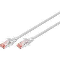 Digitus DK-1644-070 RJ45 Câble réseau, câble patch CAT 6 S/FTP 7.00 m gris sans halogène, torsadé par paire, avec cliquet Digitus DK-1644-070 RJ45 Câble réseau, câble patch CAT 6 S/FTP 7.00 m gris sans halogène, torsadé par paire, avec cliquet