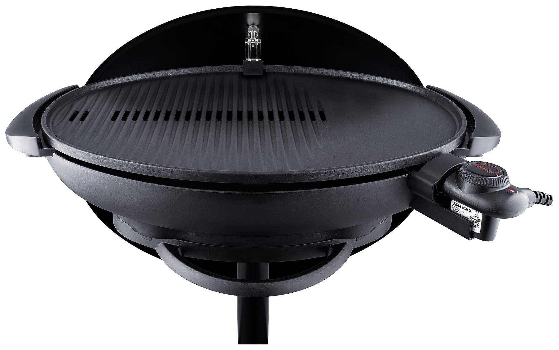 Steba VG 350 électrique Barbecue thermomètre dans le couvercle noir