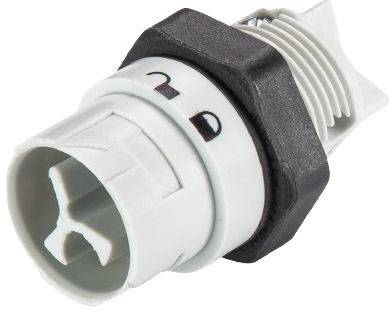 Wieland Electric 46.032.5054.0 Cosse cylindrique mâle embase mâle Nombre total de pôles: 2 Série (connecteur rond): RST® MINI