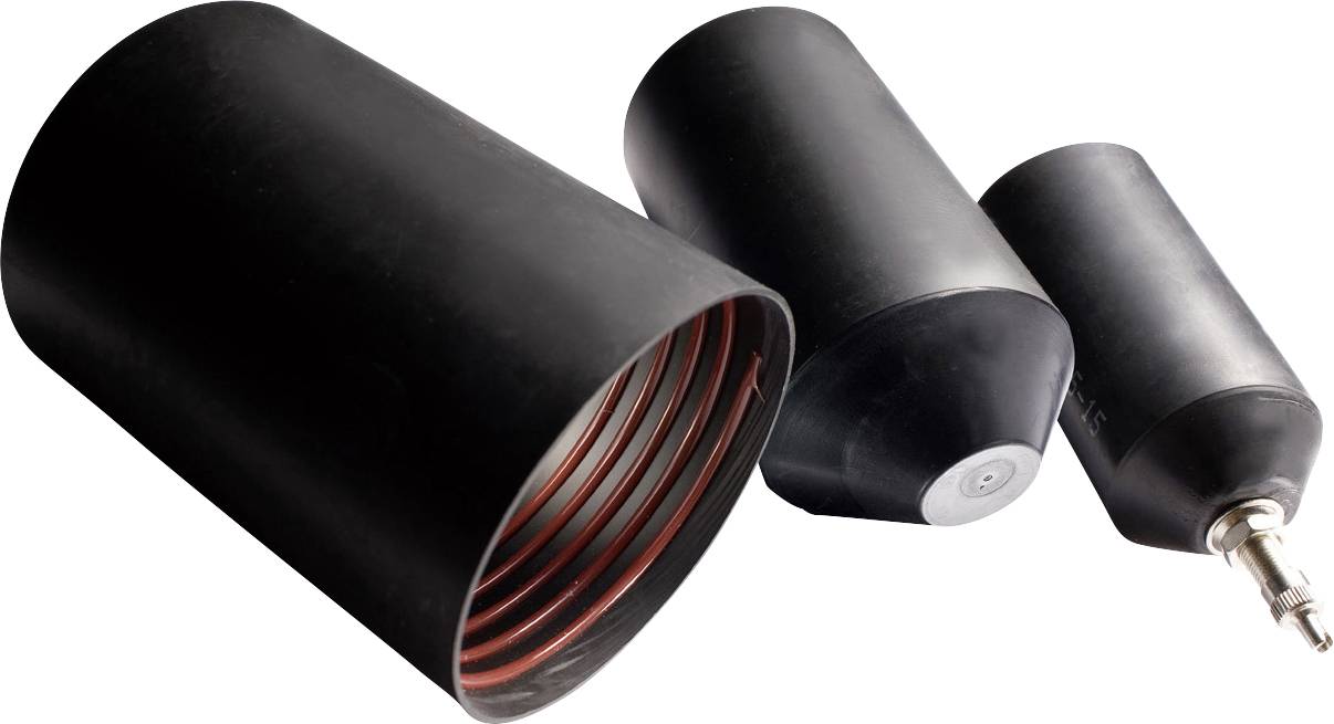 Capuchon d'extrémité thermorétractable TRU COMPONENTS 55/26 1567092 Ø intérieur nominal (avant réduction): 55 mm