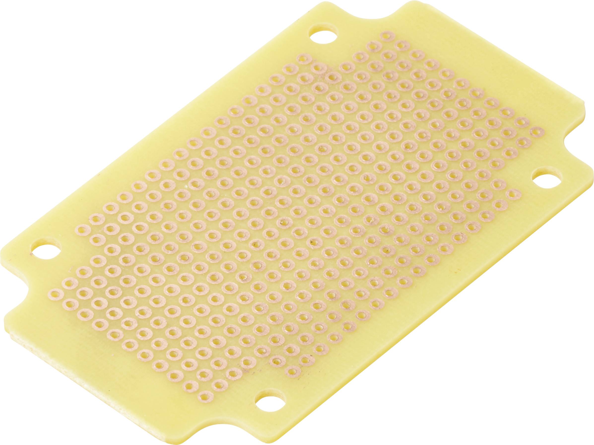 TRU COMPONENTS 98003C10 Platine d'expérimentation Bakélite (L x l) 76.5 mm x 46.5 mm 35 µm Pas 2.54 mm Contenu 1 pc(s)