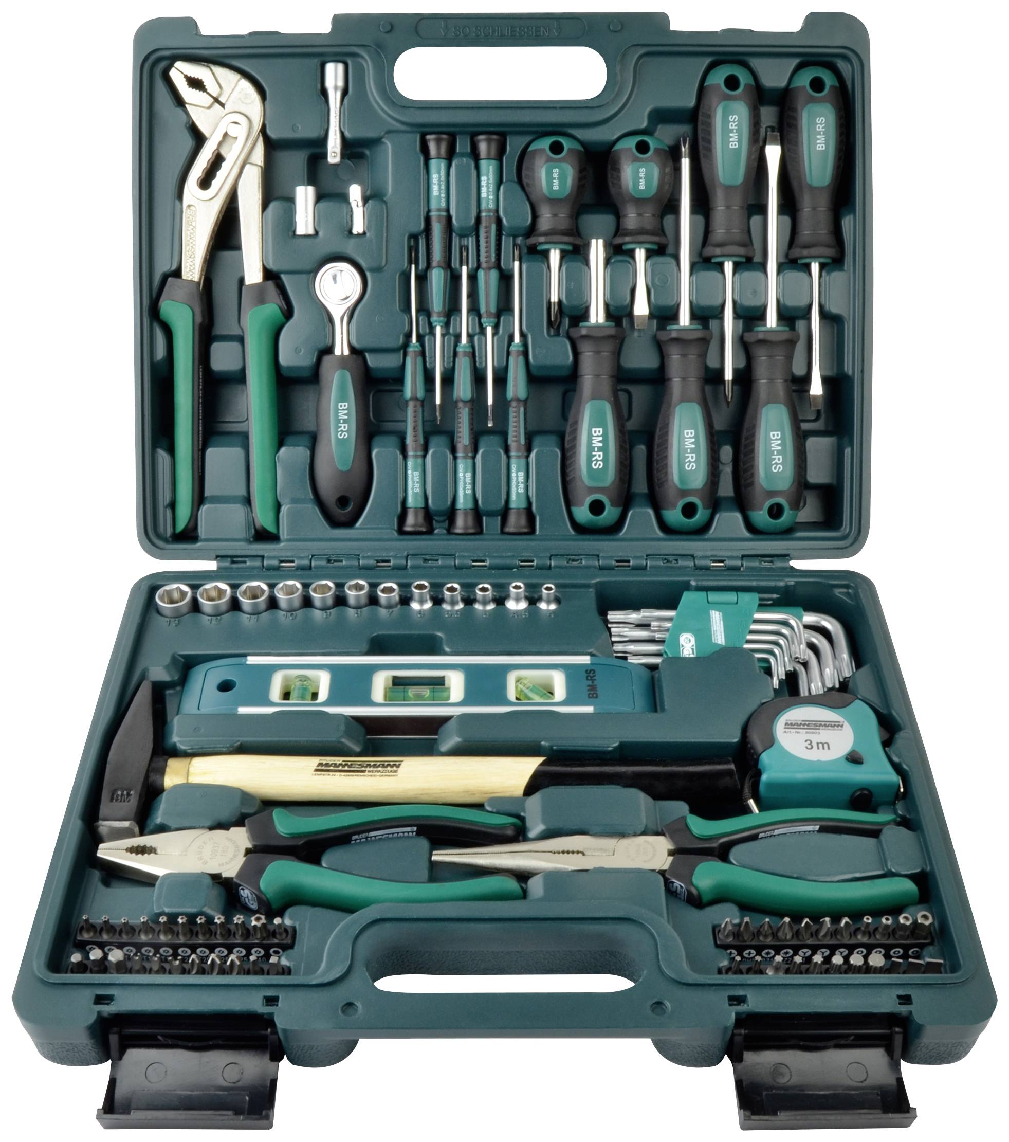 Jeu d'outils Brüder Mannesmann M29084 en valise