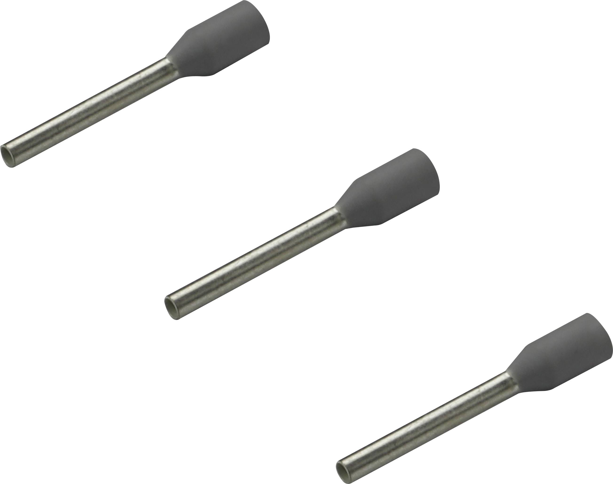 Embout simple d'extrémité de câble Rittal AS 4050.738 0.75 mm² x 12 mm partiellement isolé gris 1000 pc(s)