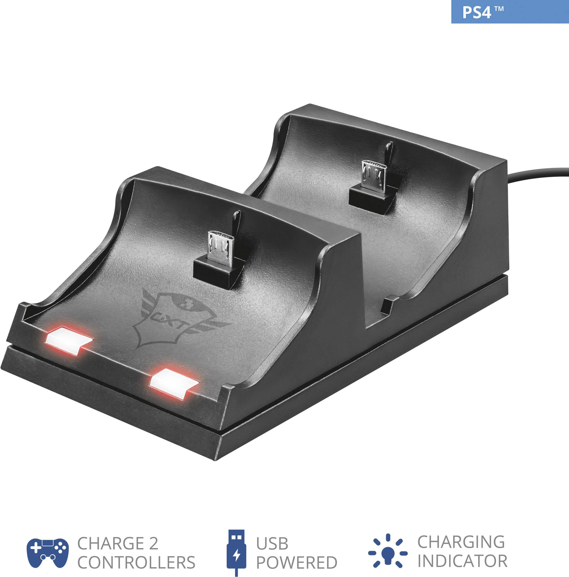 Trust GXT 235 Station de charge pour manette PS4