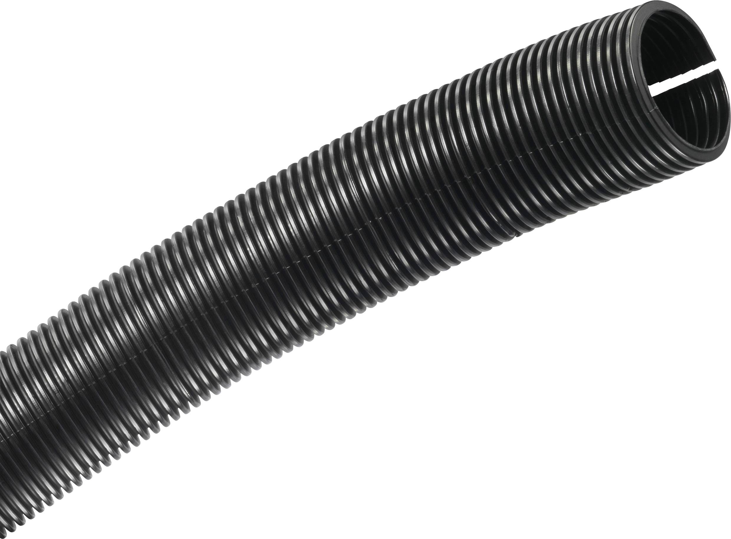 TRU COMPONENTS 1593176 TC-CRR35P203 Gaine annelée noir 34.90 mm Marchandise vendue au mètre