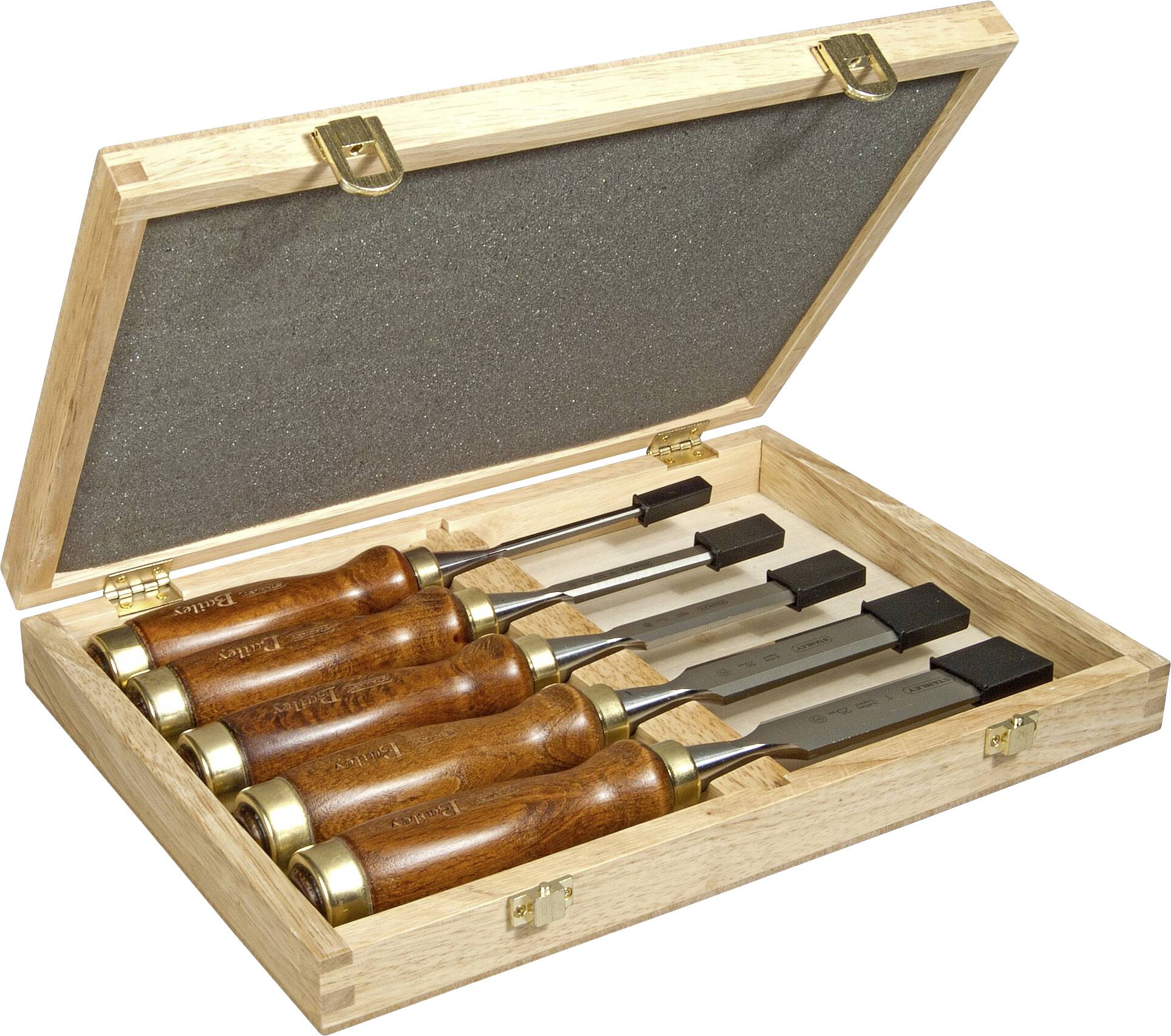 Set de ciseaux à bois, Bailey, 5 pièces. STANLEY 2-16-217