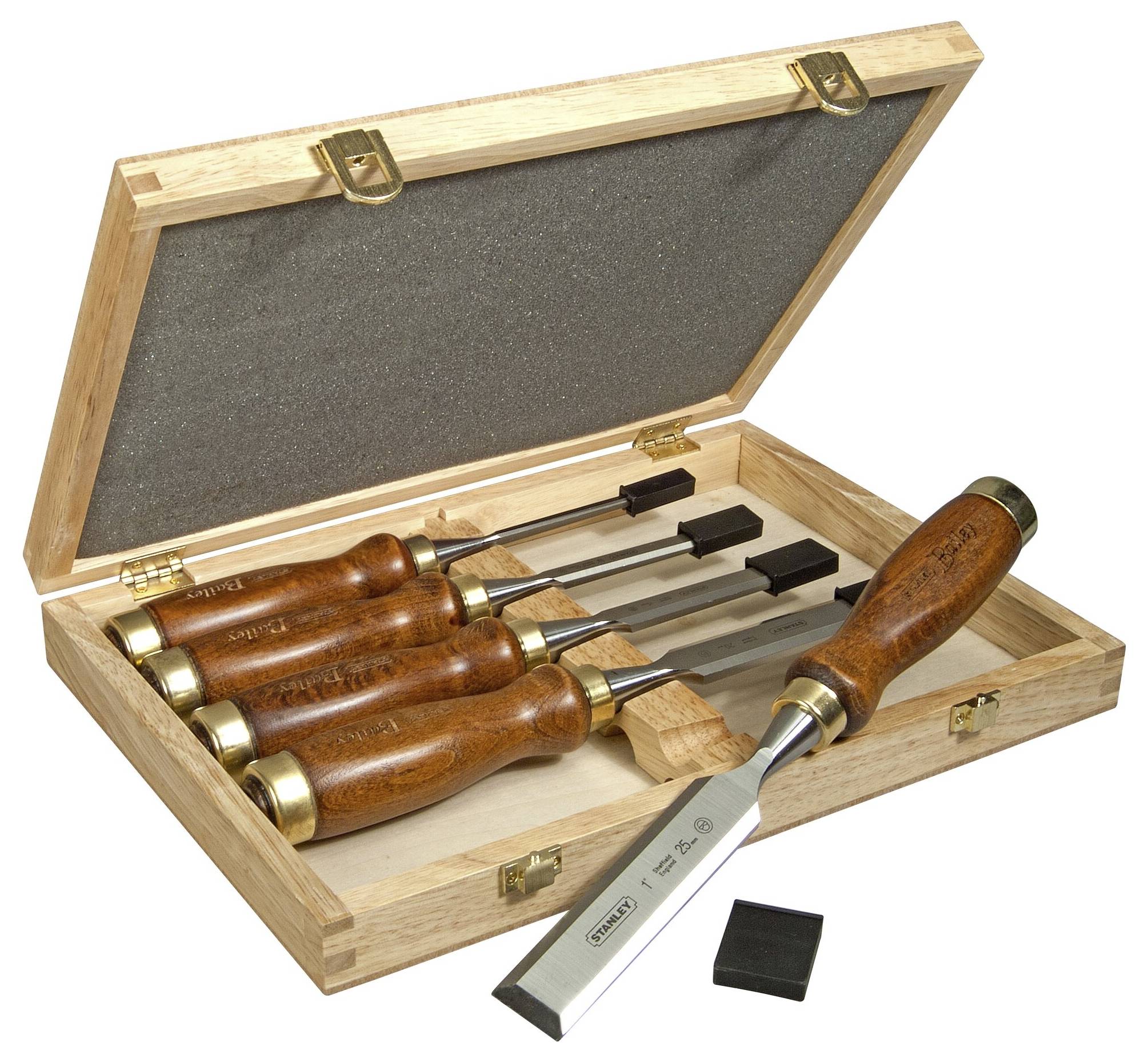 Set de ciseaux à bois, Bailey, 5 pièces. STANLEY 2-16-217