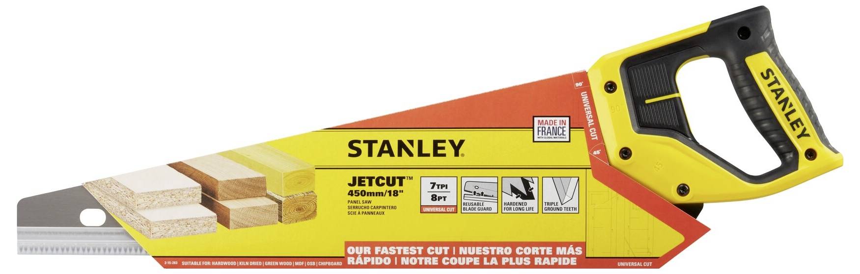 STANLEY JetCut 2-15-283 Scie égoïne