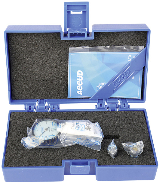 Accud 1599704 Indicateur à levier 0.8 mm Lecture: 0.01 mm