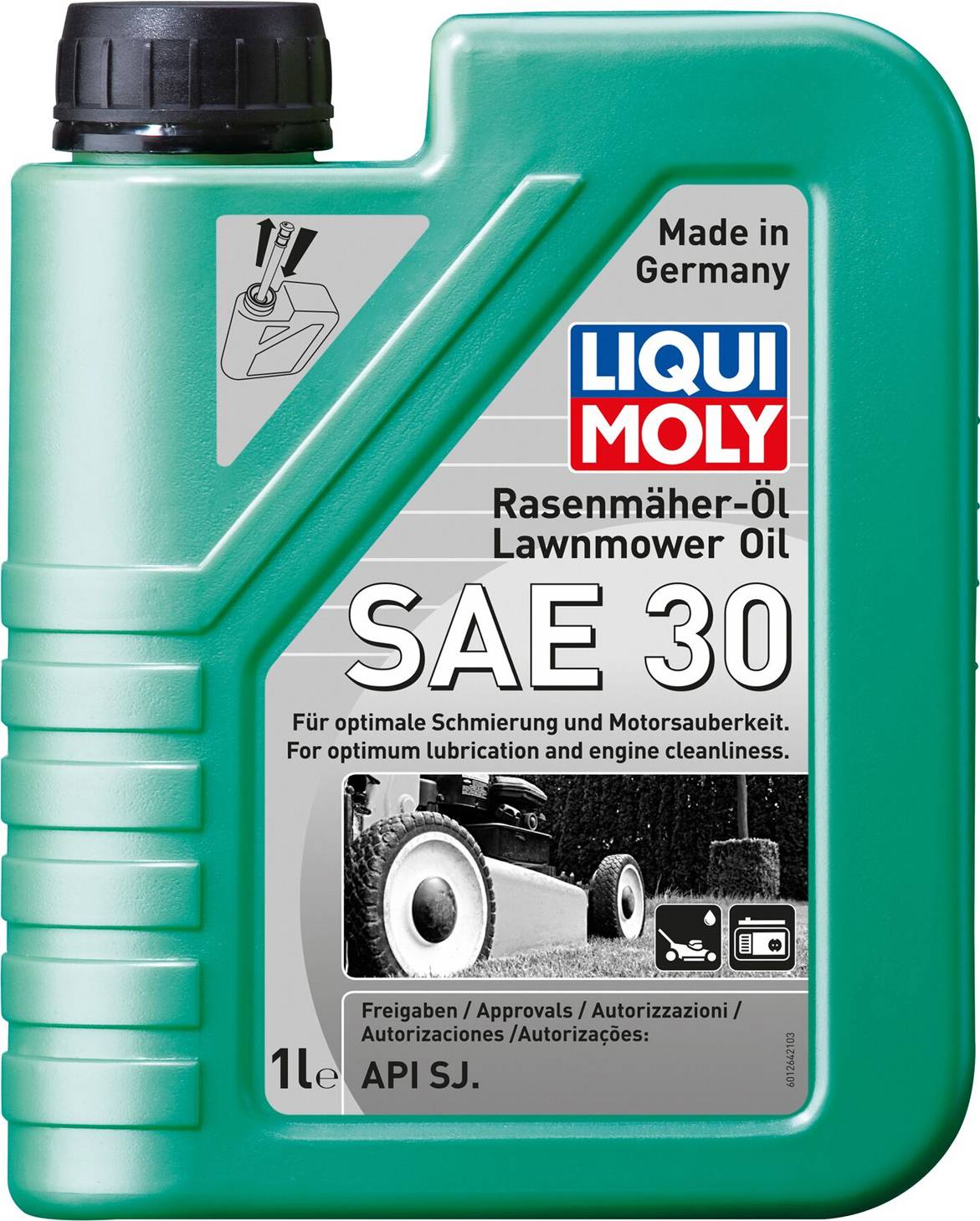 Liqui Moly SAE 30 1264 Huile pour tondeuse à gazon 1 l