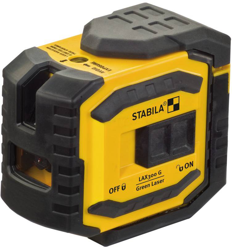Stabila LAX 300 G, 4-pcs Laser en croix autonivelant Portée (max.): 30 m