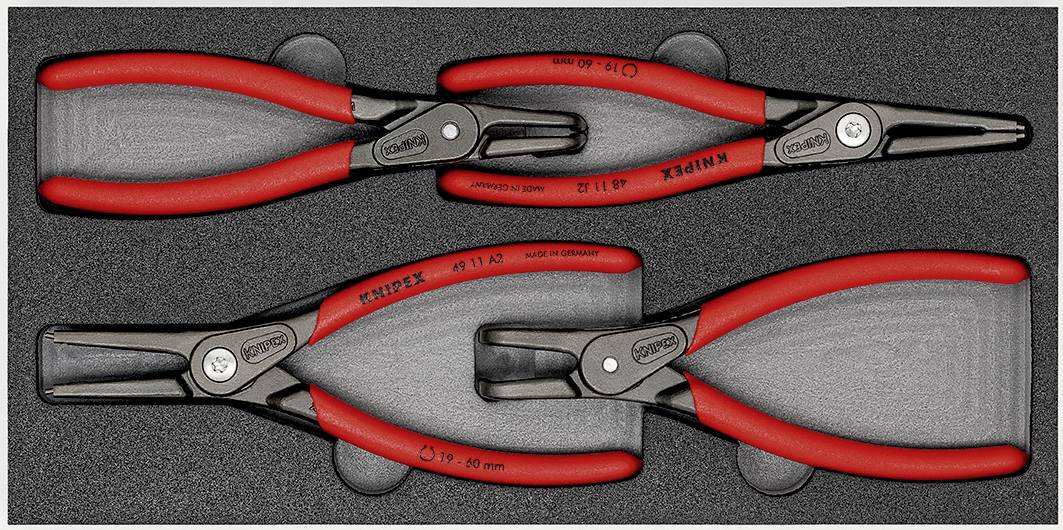 Knipex 00 20 01 V09 Jeu de pinces avec revêtement plastique